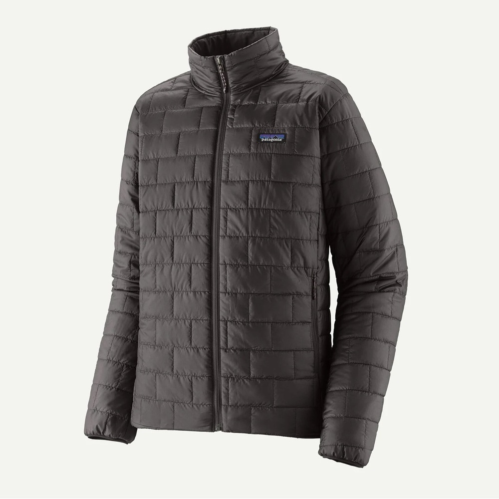 Patagonia Men's Nano Puff Jacket, Black Size Small